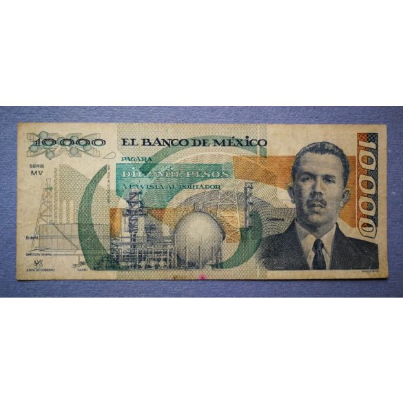 Mexikó 10000 pesos 1987 F