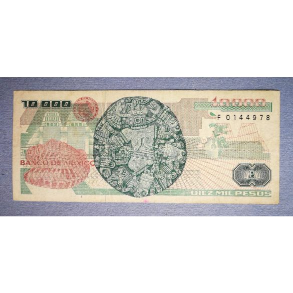 Mexikó 10000 pesos 1987 F