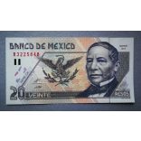 Mexikó 20 pesos 1999 XF+