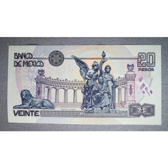 Mexikó 20 pesos 1999 XF+