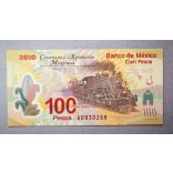 Mexikó 100 Pesos 2007 UNC emlék bankjegy