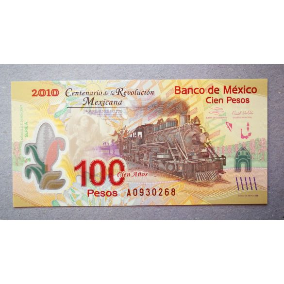 Mexikó 100 Pesos 2007 UNC emlék bankjegy