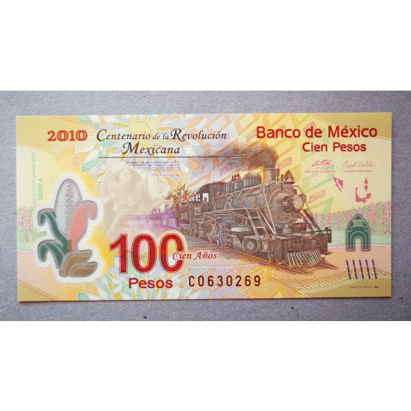 Mexikó 100 Pesos 2007 UNC emlék bankjegy