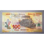Mexikó 100 Pesos 2007 UNC emlék bankjegy