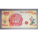 Mexikó 100 Pesos 2007 UNC emlék bankjegy