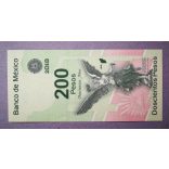 Mexikó 200 Pesos 2008 UNC emlék bankjegy