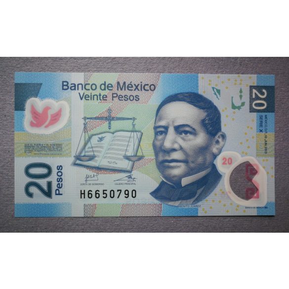 Mexikó 20 pesos 2013 UNC