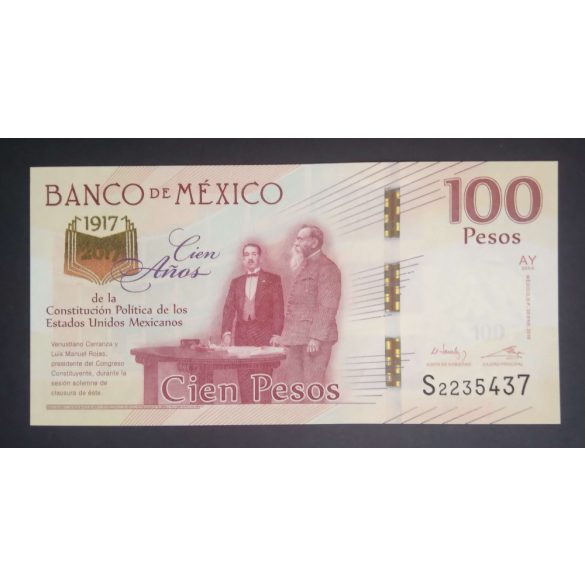 Mexico 100 Pesos 2016 UNC commemorative