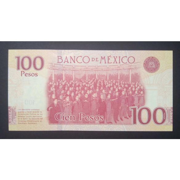 Mexico 100 Pesos 2016 UNC commemorative