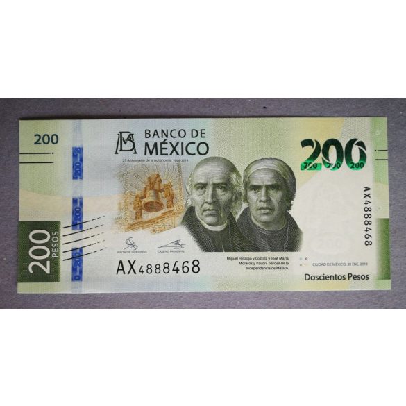 Mexiko 200 Pesos 2019 UNC