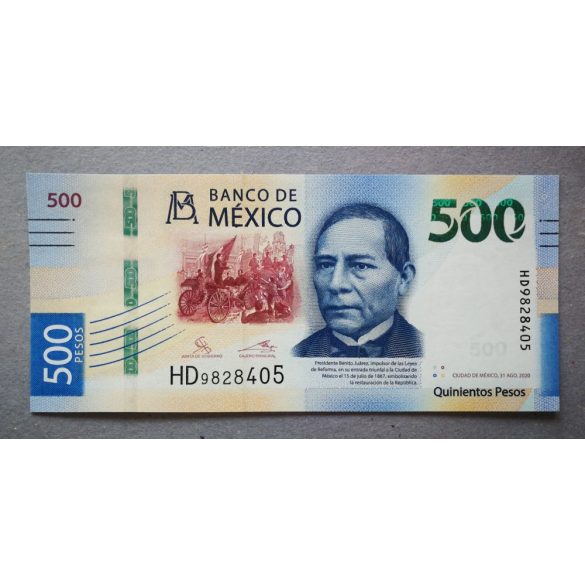 Mexiko 500 Pesos 2020 UNC