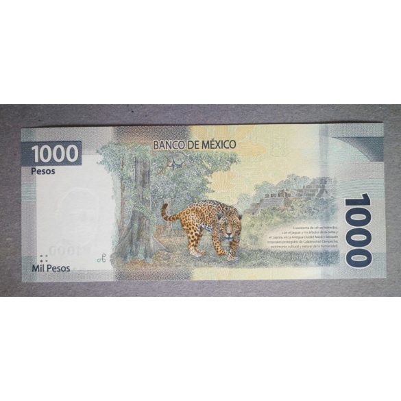  Mexikó 1000 Pesos 2021 UNC