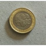 Monaco 1 Euro 2001 aUNC+