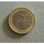 Monaco 1 Euro 2001 aUNC