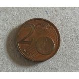 Monaco 2 Euro Cent 2005 aUNC+
