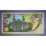  Monaco 20 Francs 2018 UNC specimen