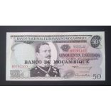 Mozambique 50 Escudos 1970 Unc-