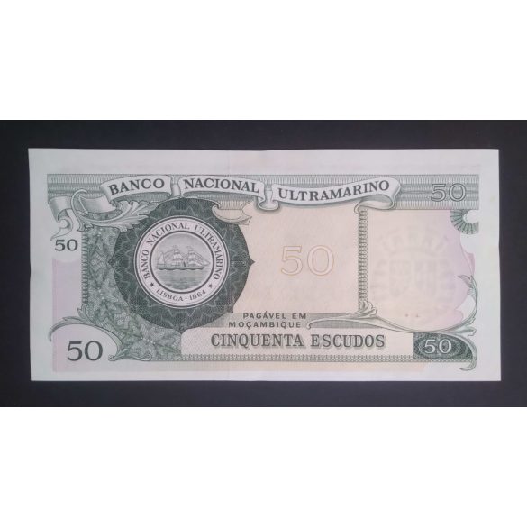 Mozambique 50 Escudos 1970 Unc-