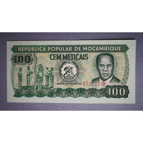 Mozambik 100 Meticais 1980 UNC