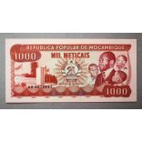 Mozambik 1000 Meticais 1983 UNC
