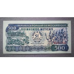 Mozambik 500 Meticais 1989 UNC