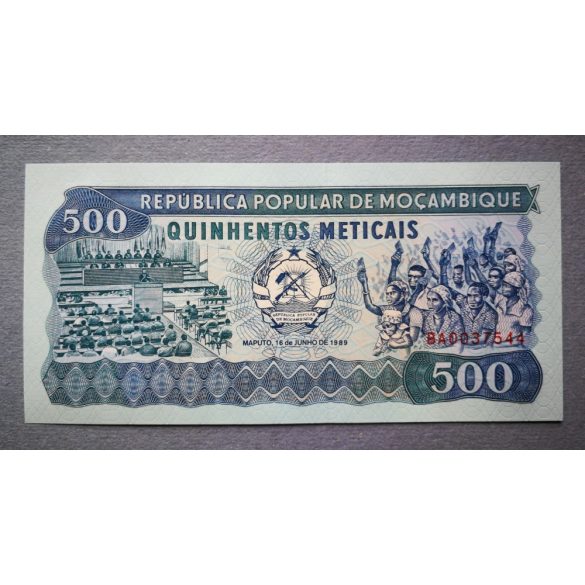 Mozambique 500 Meticais 1989 UNC