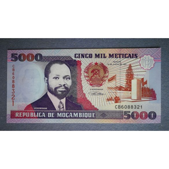 Mozambique 5000 Meticais 1991 UNC