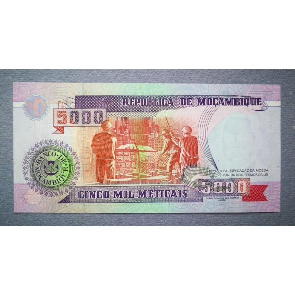 Mozambique 5000 Meticais 1991 UNC