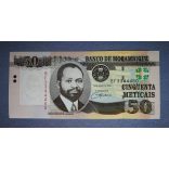 Mozambique 50 Meticais 2006 aUNC+