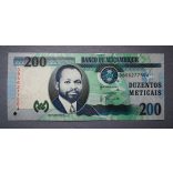 Mozambique 200 Meticais 2011 UNC