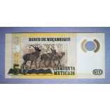Mozambique 50 Meticais 2011 UNC
