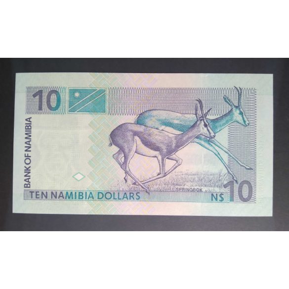 Namíbia 10 Dollars 2001 Unc 