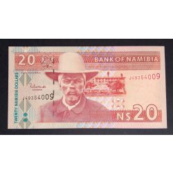 Namíbia 20 Dollars 2002 Unc