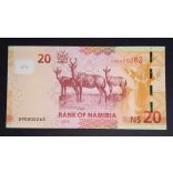 Namíbia 20 Dollars 2015 Unc