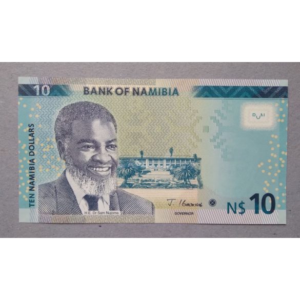 Namíbia 10 Dollars 2021 Unc