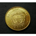 Nauru 5 Dollars 2017 UNC aluminium-bronz, USS Missouri hadihajó emlékérme