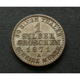 Germany 1 Groschen 1871 A