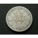 Németország 1 Márka 1875 5,3 g ezüst