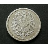 Németország 1 Márka 1875 5,3 g ezüst