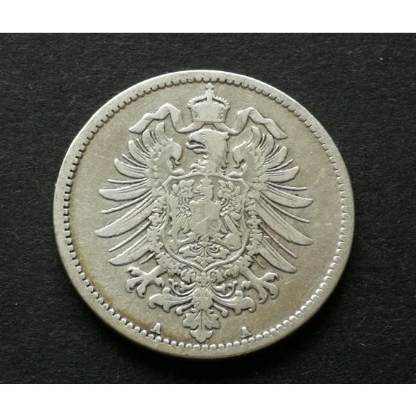 Németország 1 Márka 1875 5,3 g ezüst