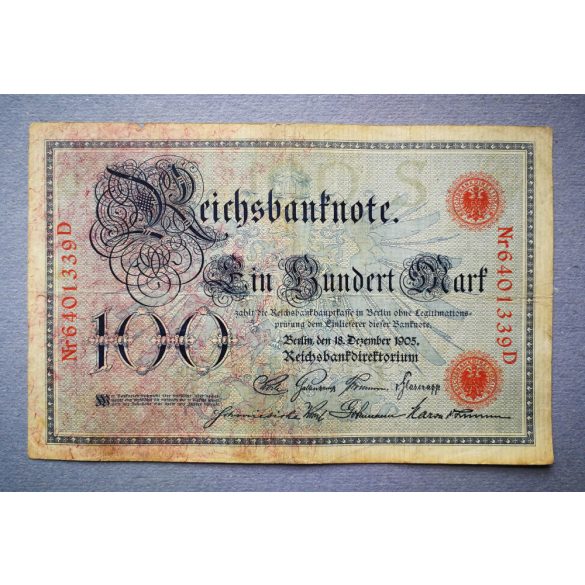 Germany 100 Mark 1905 F