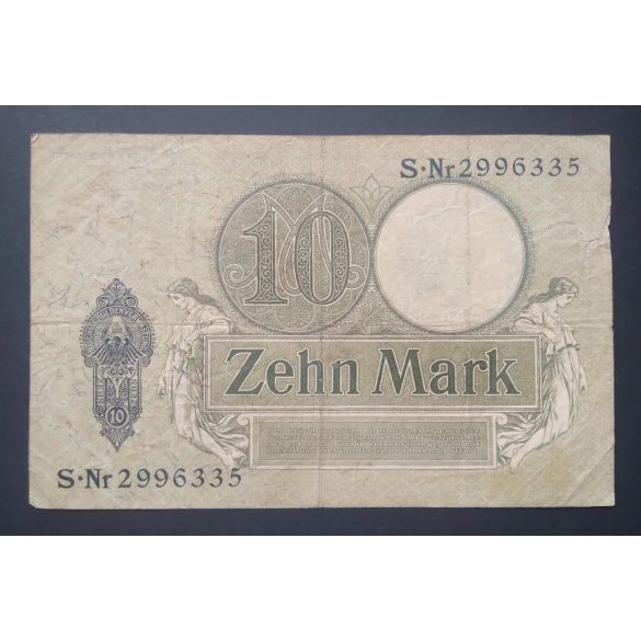 Germany 10 Mark 1906 F-