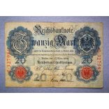 Germany 20 Mark 1906 F