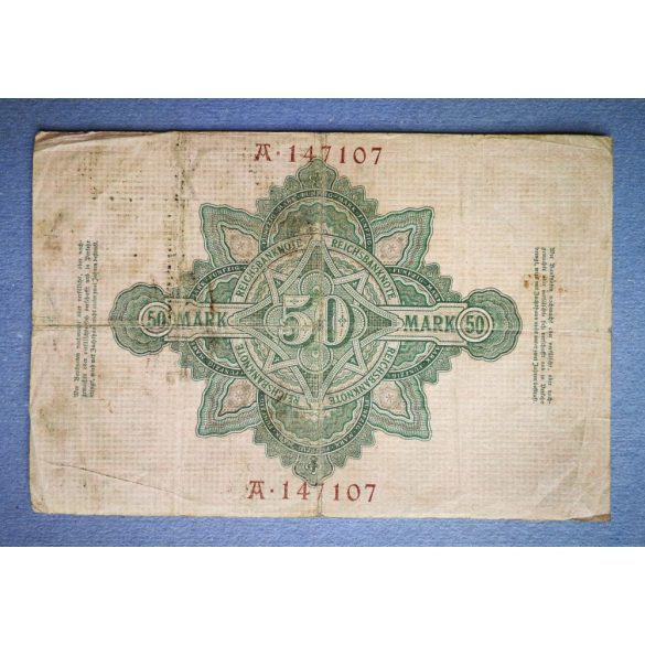 Germany 50 Mark 1906 F