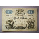 Germany 100 Mark 1907 F
