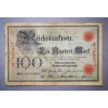  Germany 100 Mark 1907 F