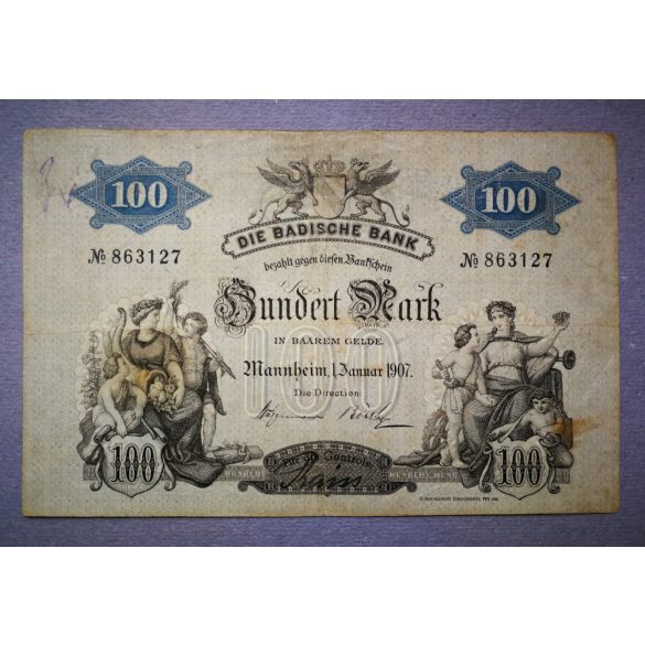 Germany 100 Mark 1907 VF-