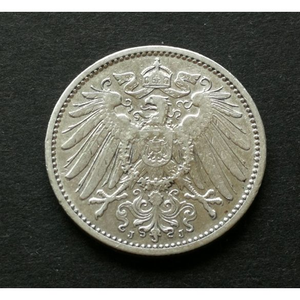 Németország 1 Márka 1907 5,5 g ezüst