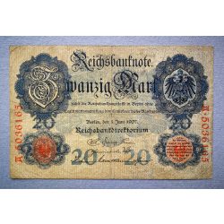 Németország 20 Mark 1907 F