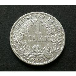 Germany 1 Mark 1908 5.5 g silver